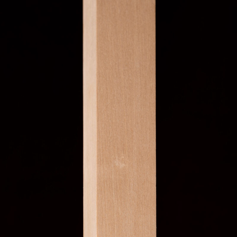 Profil lemn stratificat tei cu blind 45×45 mm, lungime 2050 mm